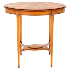 Mesa auxiliar Sheraton antigua, hacia 1880