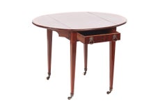 Antique Sheraton Period Inlaid Mahogany Pembroke Table, circa 1800