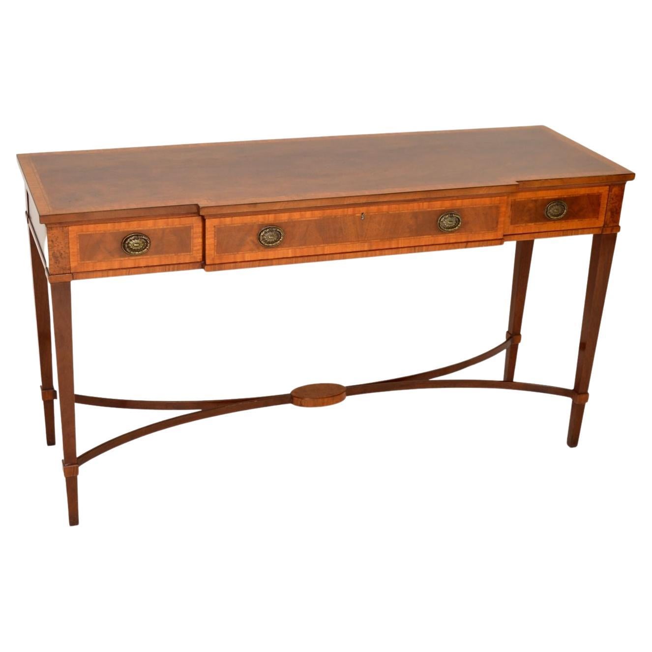 Antique Sheraton Revival Console Table