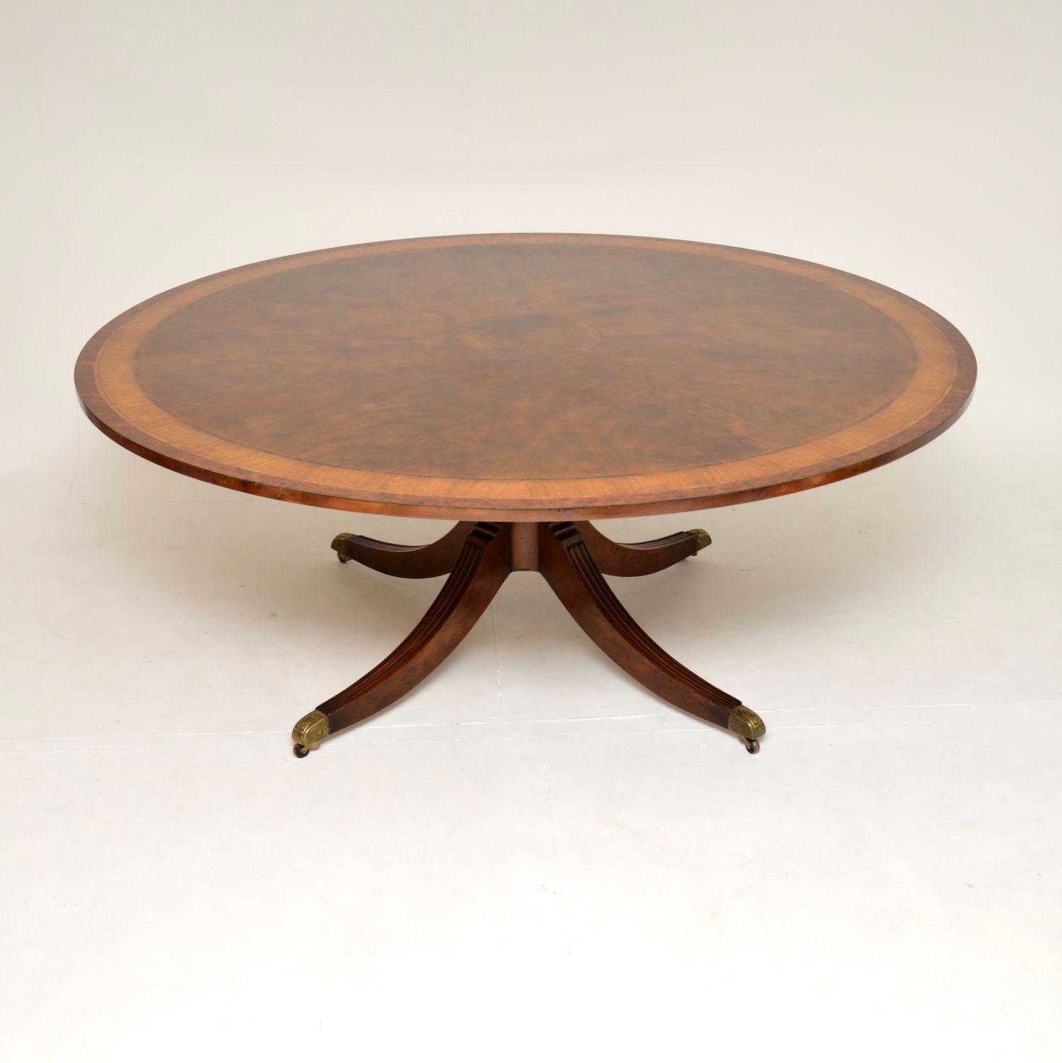 Antique Sheraton Revival Dining Table and Ten Chairs at 1stDibs