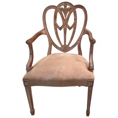 Antique Sheraton Style Armchair