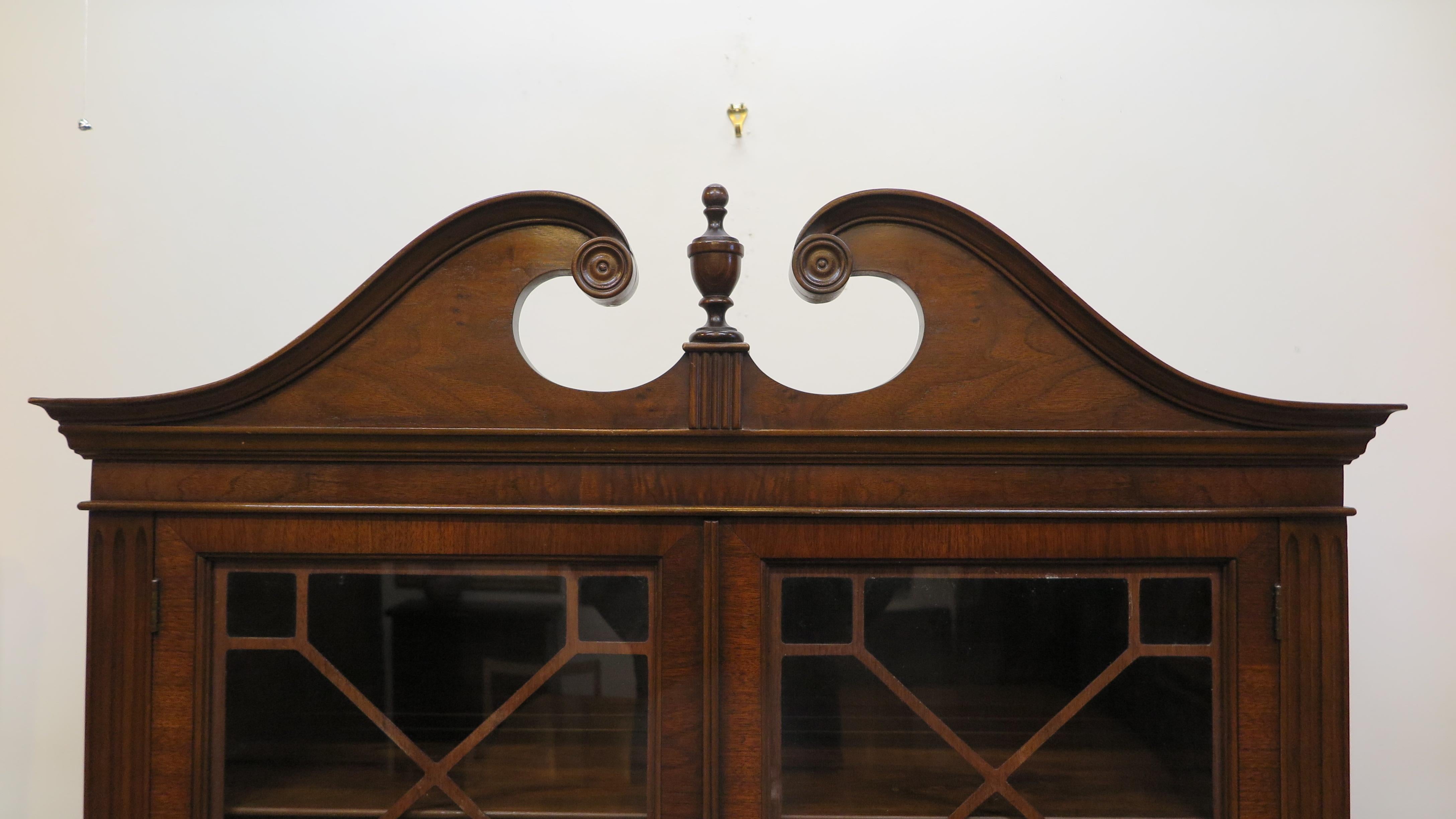 Antique Sheraton Style Cabinet  3