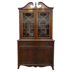 Antique Sheraton Style Cabinet 