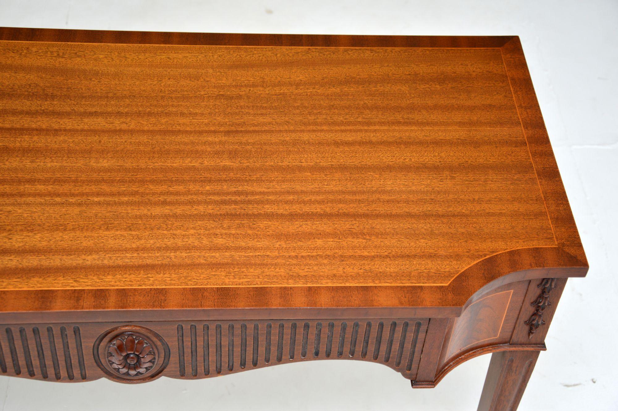 Antique Sheraton Style Console / Server Side Table 1