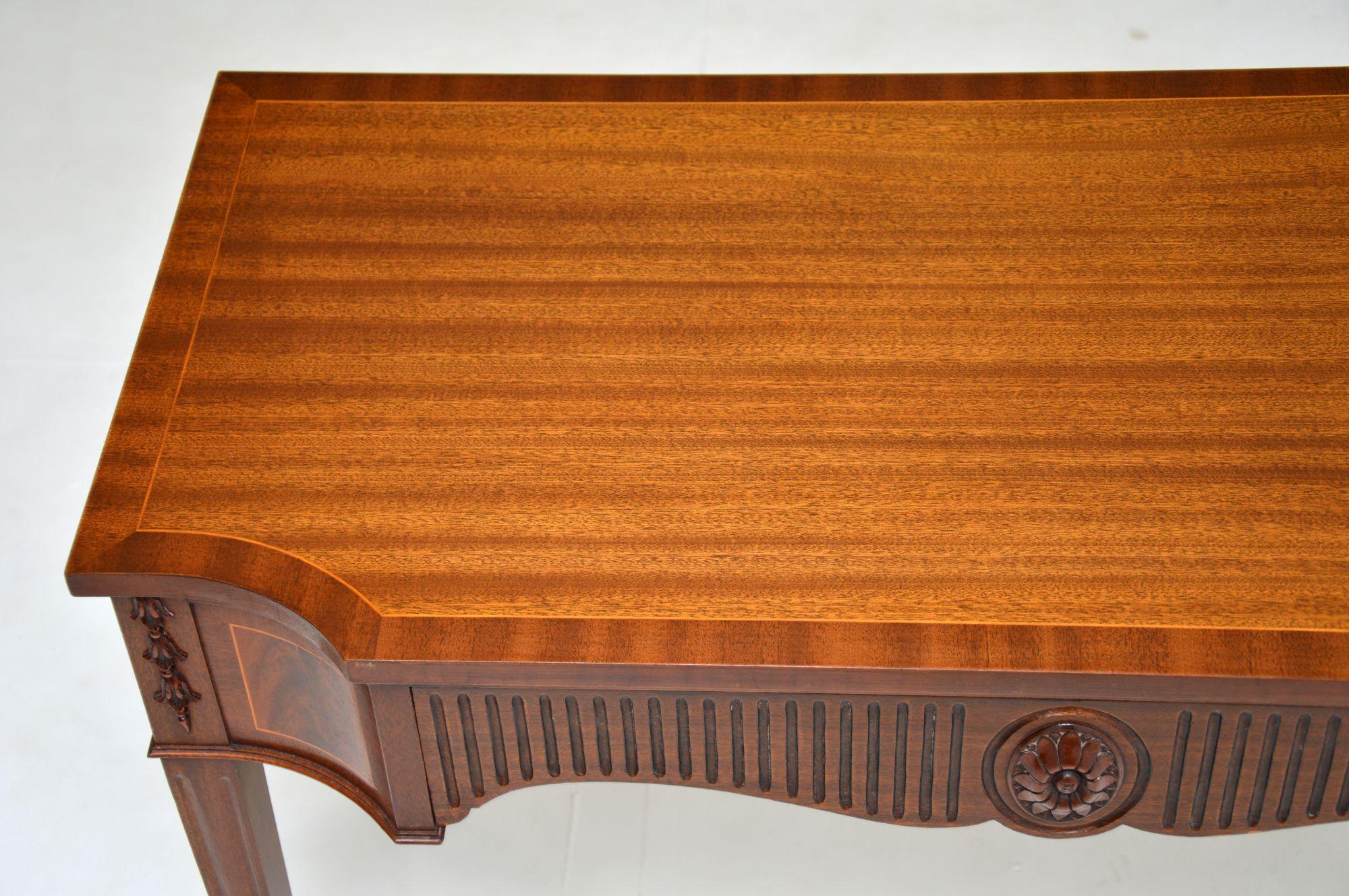 Antique Sheraton Style Console / Server Side Table 2