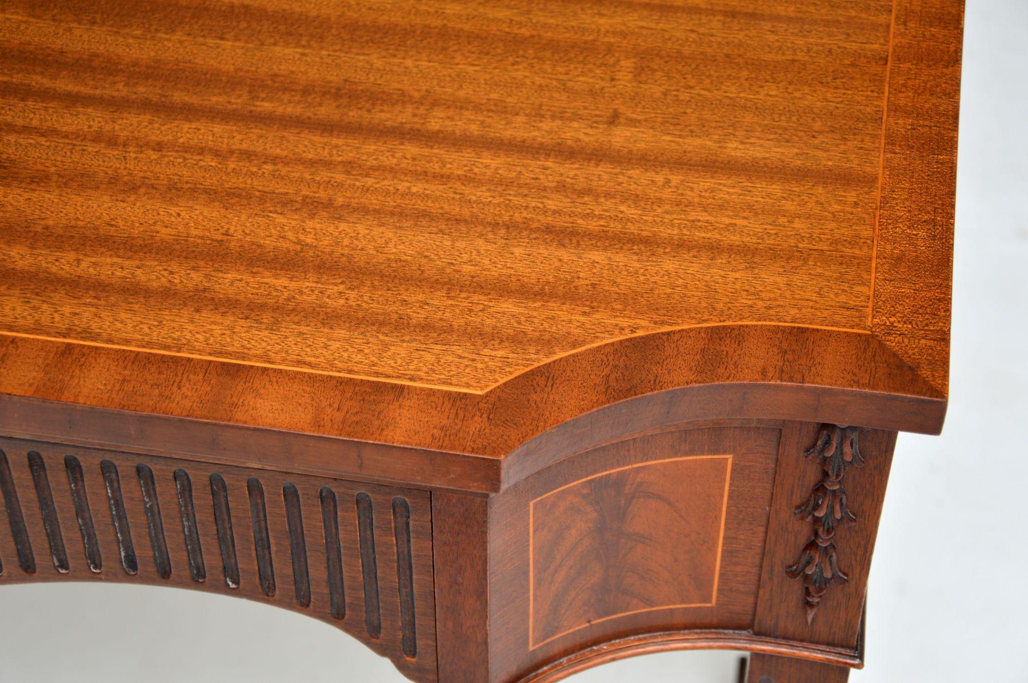 Antique Sheraton Style Console / Server Side Table 3