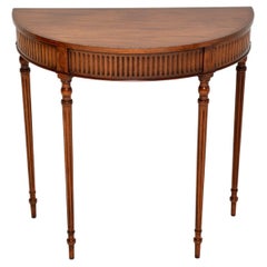 Antique Sheraton Style Console Side Table