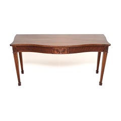 Antique Sheraton Style Console Table by William Tillman