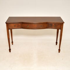 Antique Sheraton Style Console Table