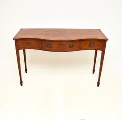 Antique Sheraton Style Console Table