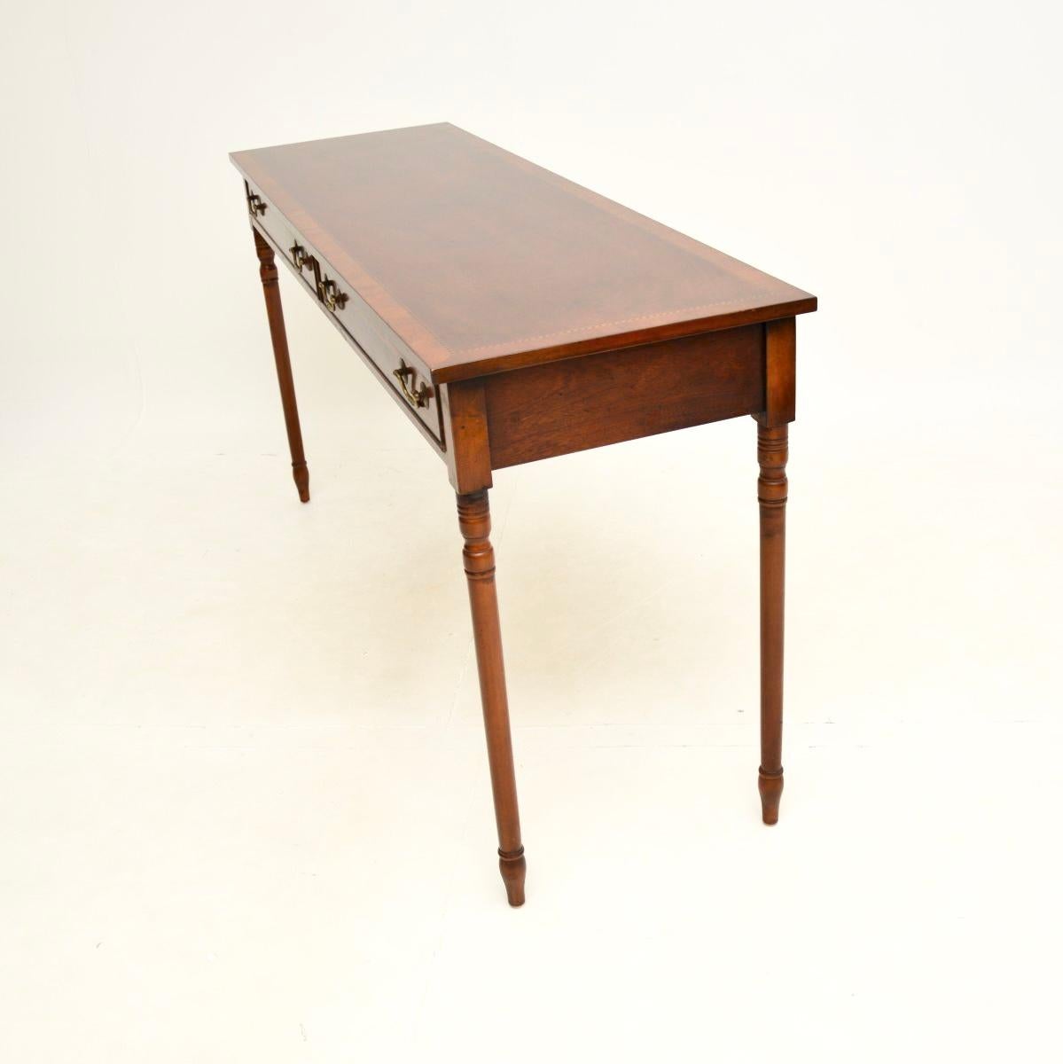 Antique Sheraton Style Console Table In Good Condition In London, GB