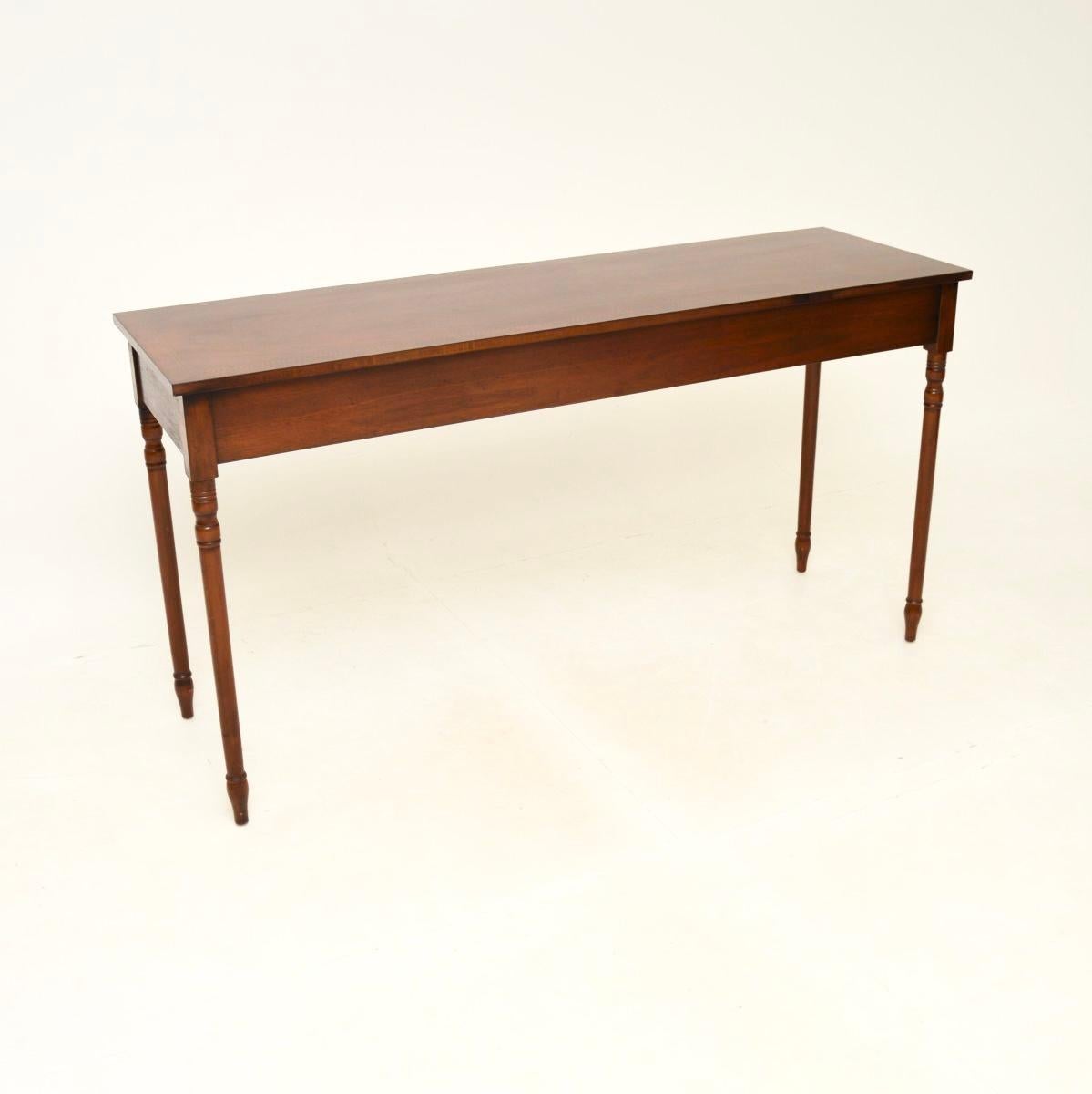 Mid-20th Century Antique Sheraton Style Console Table