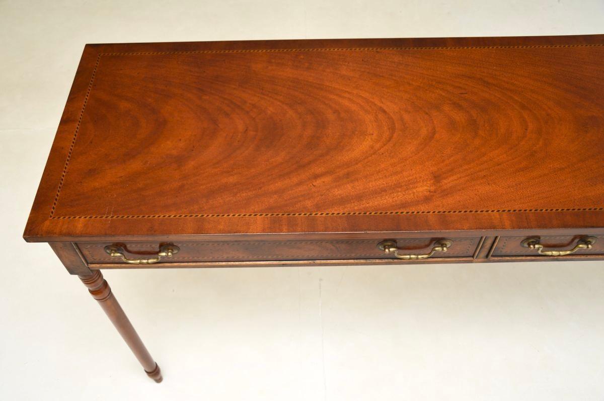 Antique Sheraton Style Console Table 1