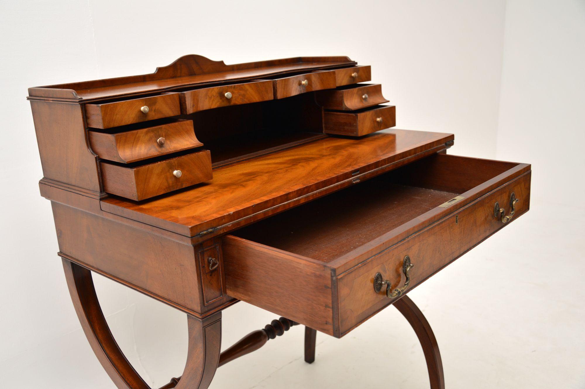 Antique Sheraton Style Escritoire Desk 4