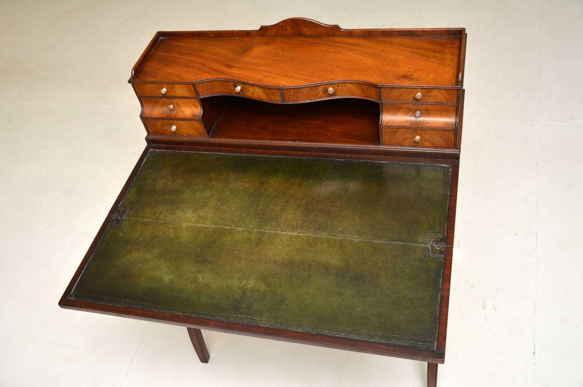 Antique Sheraton Style Escritoire Desk 2