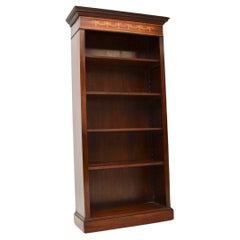 Vintage Sheraton Style Open Bookcase