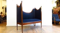Antique Sheraton Style Settee