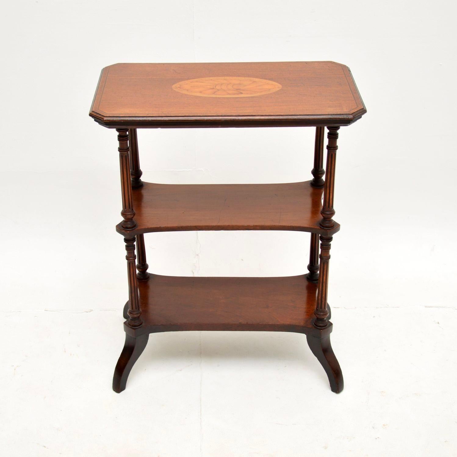 three tier table antique