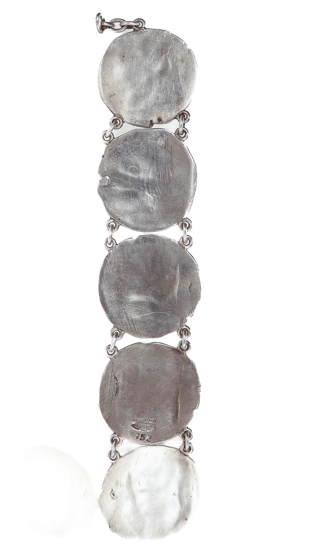 Antike Shiebler Chatelaine oder Uhren-Objekt aus Sterlingsilber im etruskischen Revival-Stil im Zustand „Gut“ im Angebot in Philadelphia, PA