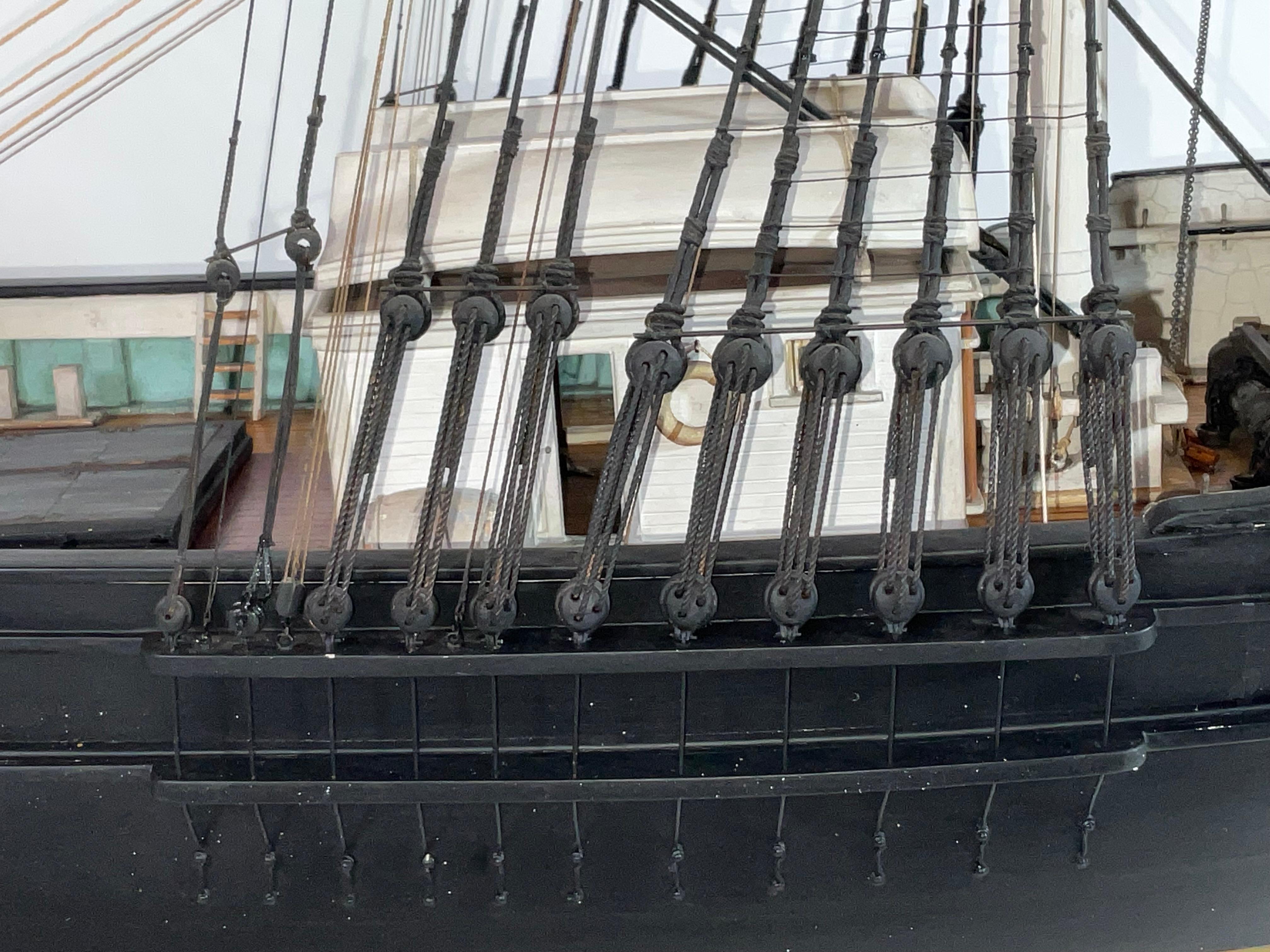 Antique Ship Model Auriga Bath 5