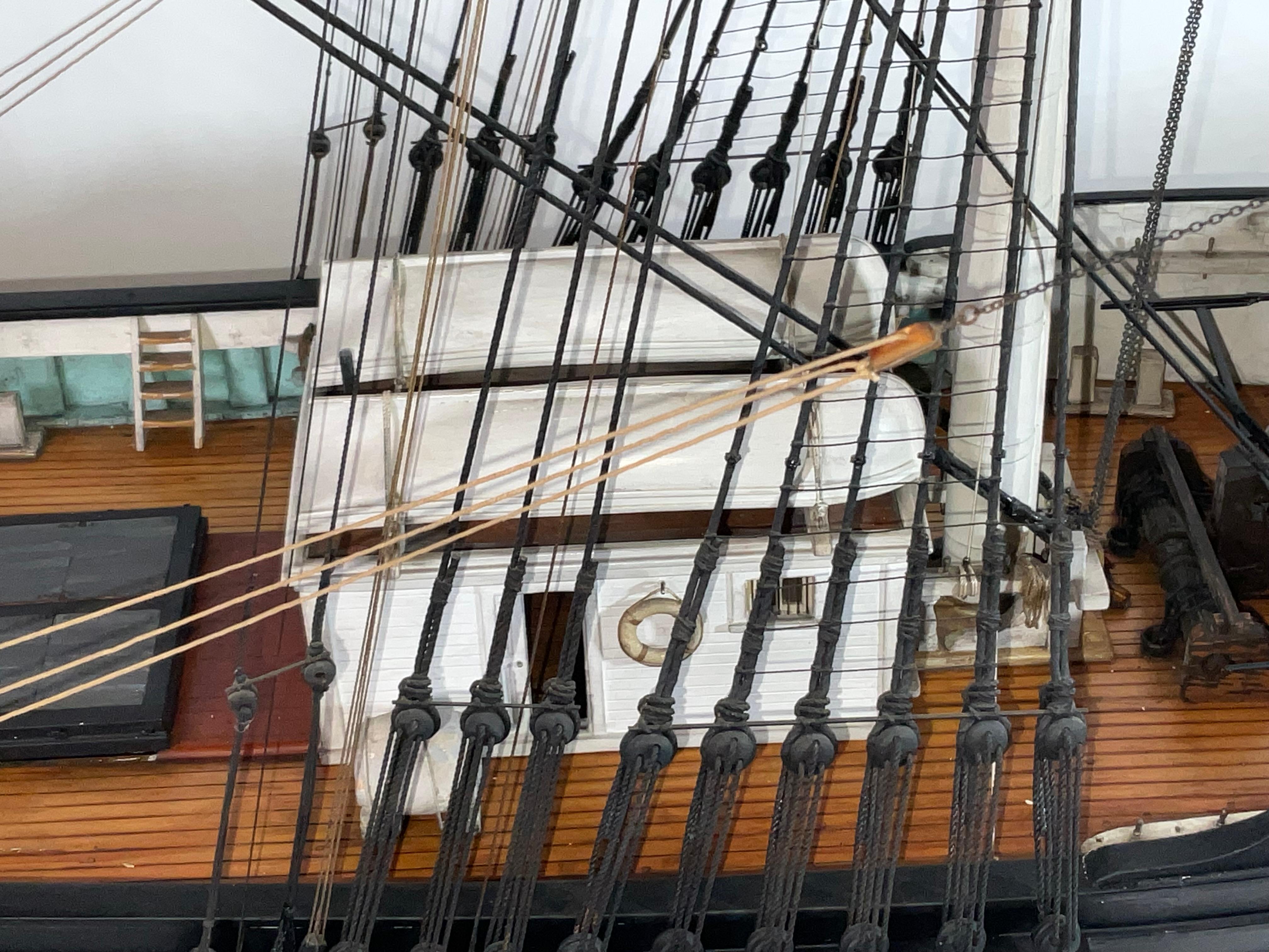 Antique Ship Model Auriga Bath 6