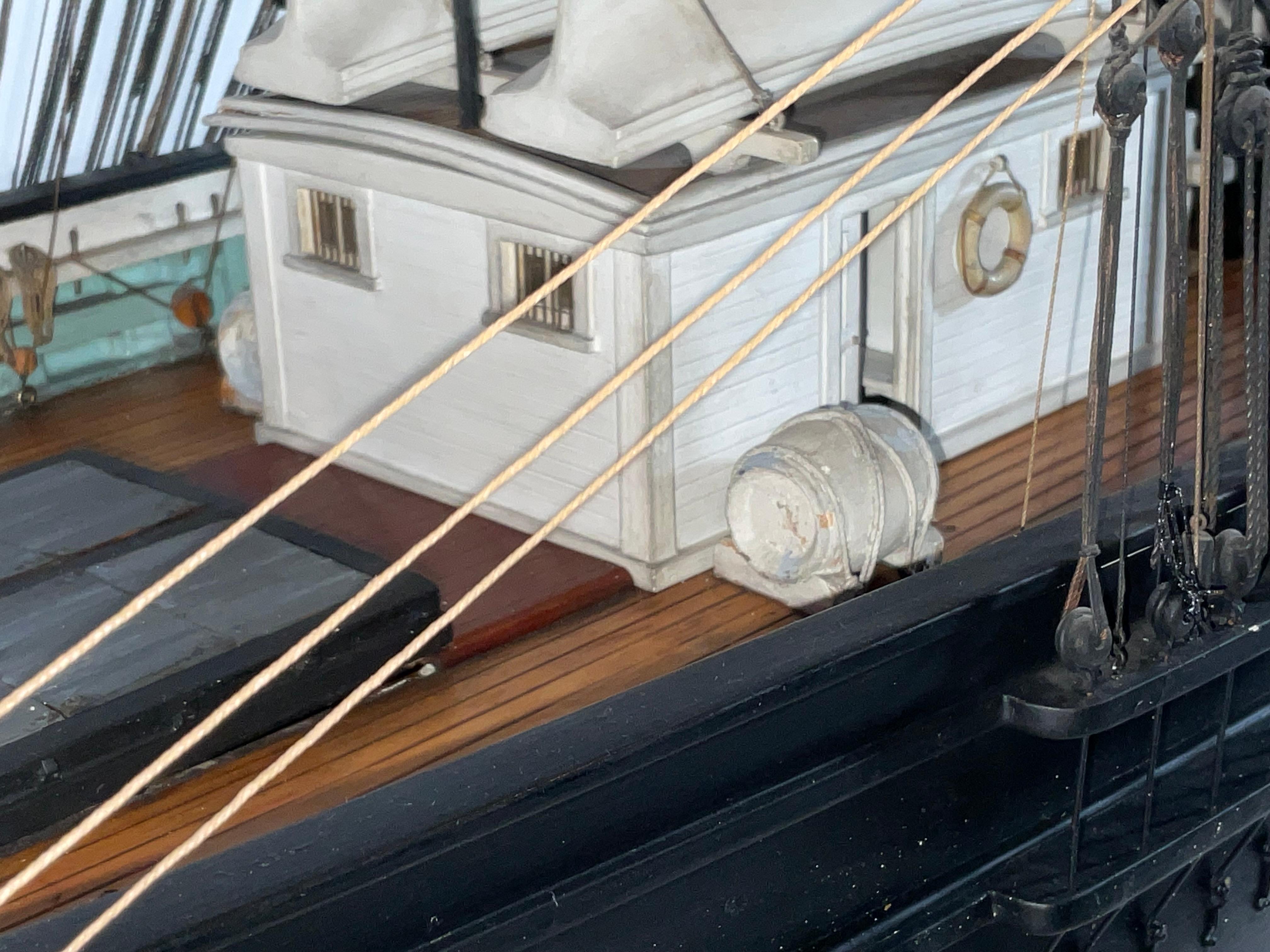 Antique Ship Model Auriga Bath 7