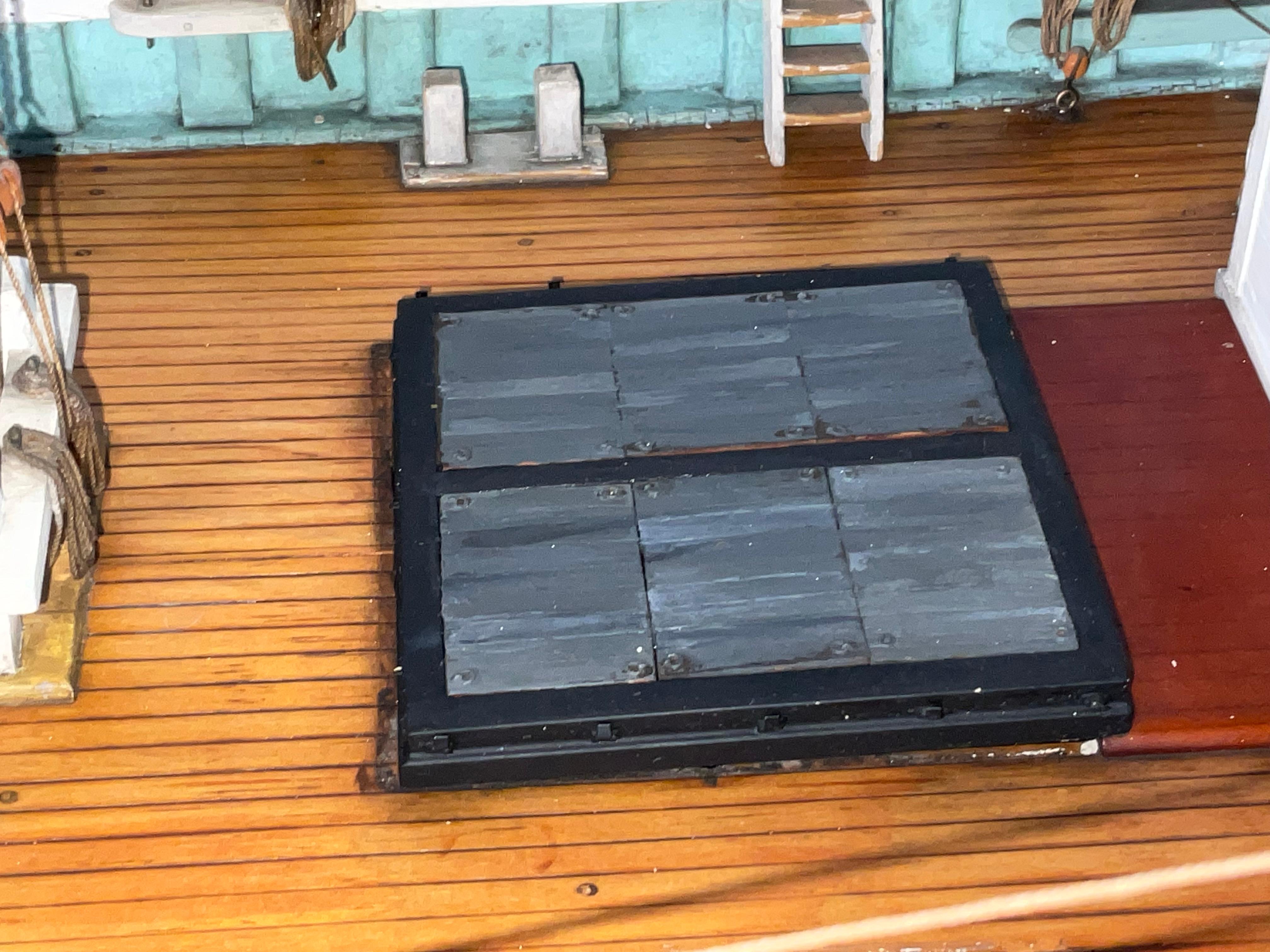 Antique Ship Model Auriga Bath 9