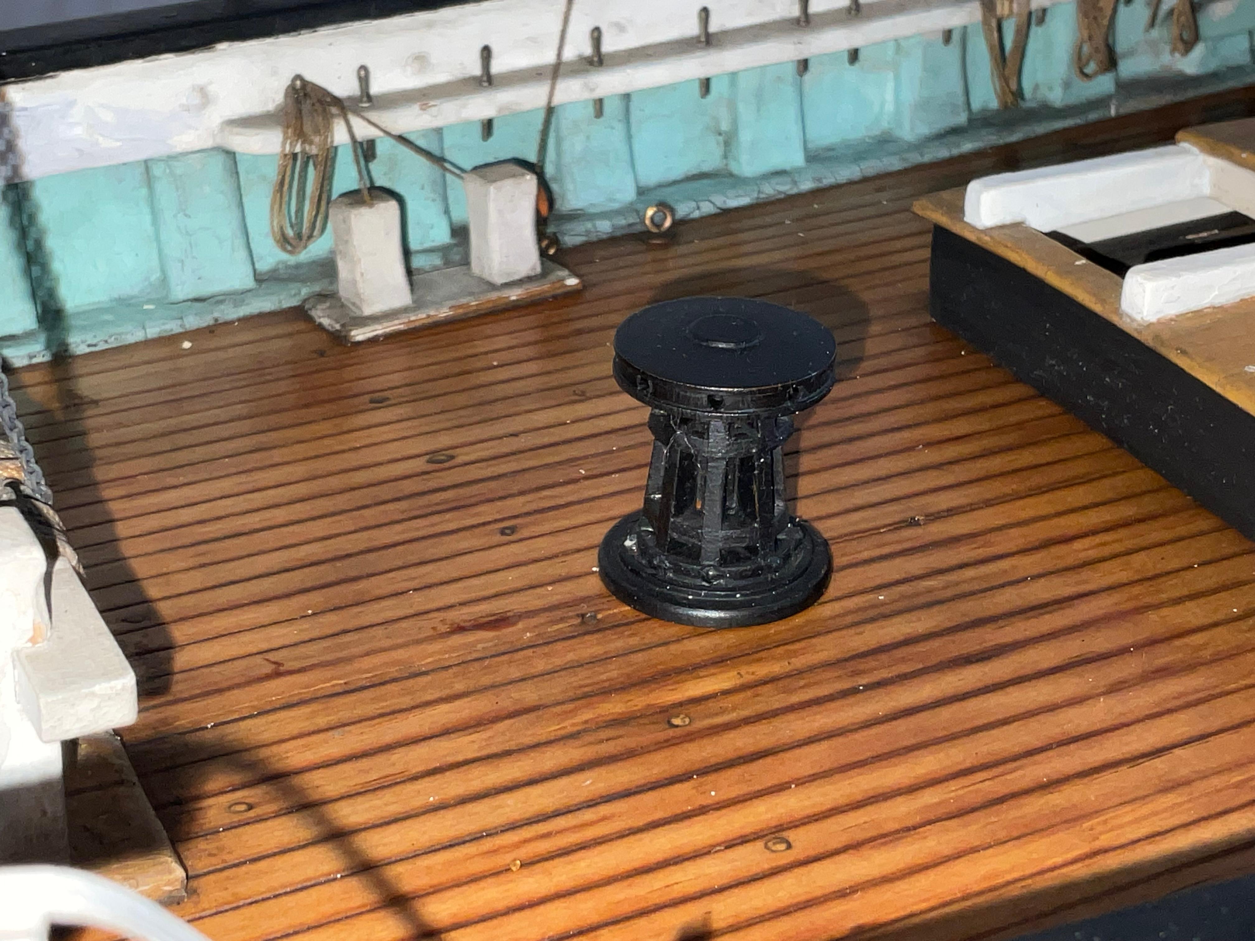 Antique Ship Model Auriga Bath 13