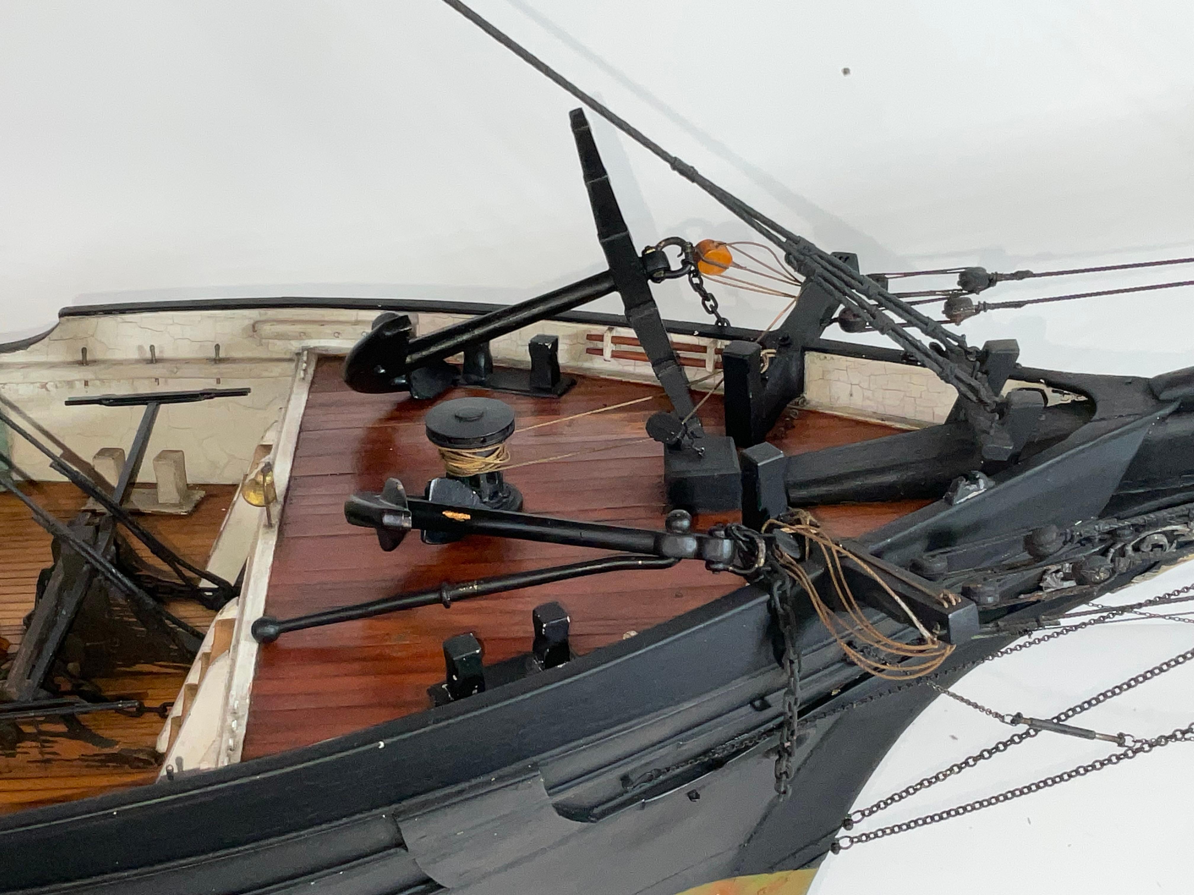 Antique Ship Model Auriga Bath 2