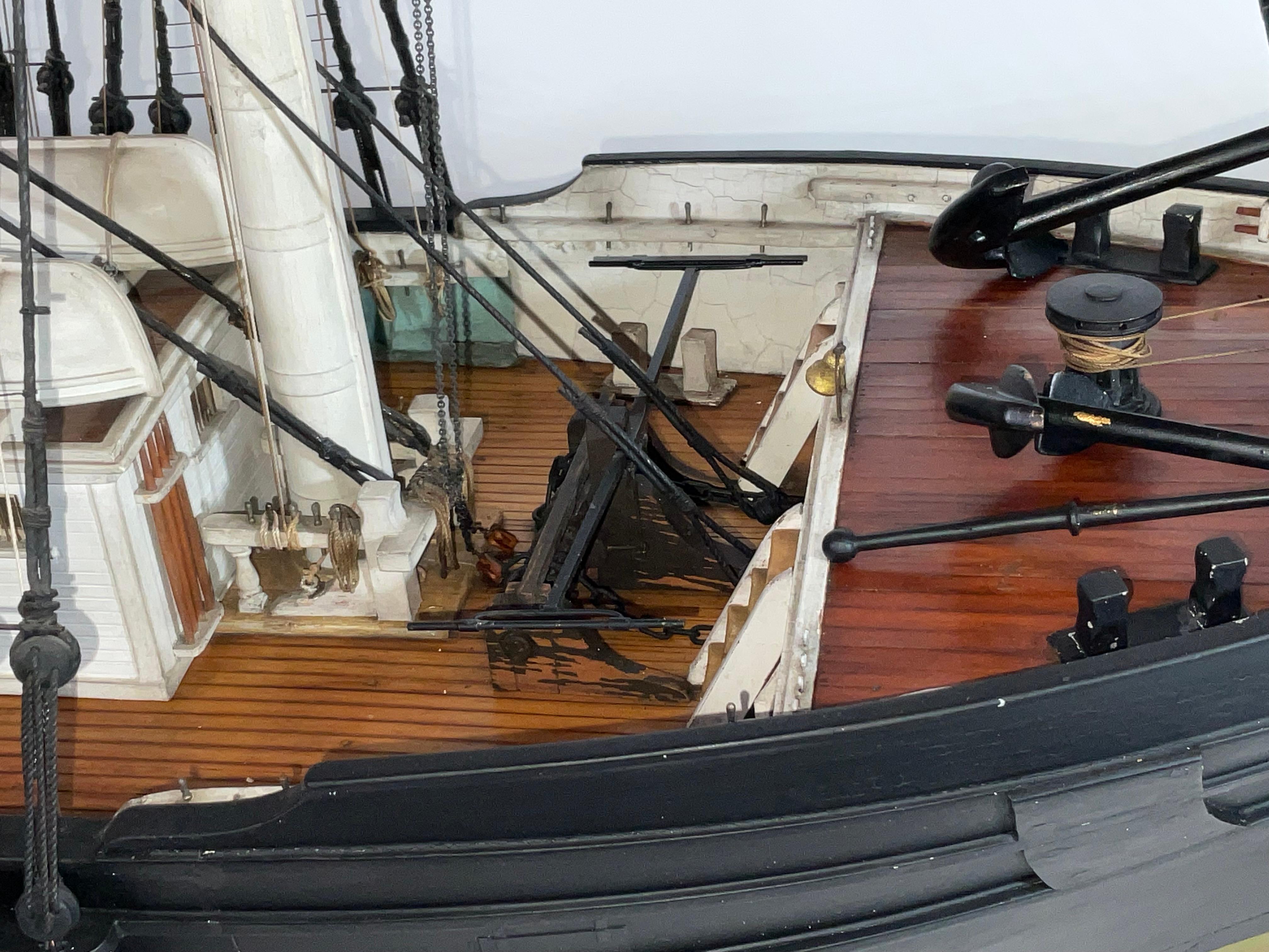 Antique Ship Model Auriga Bath 3