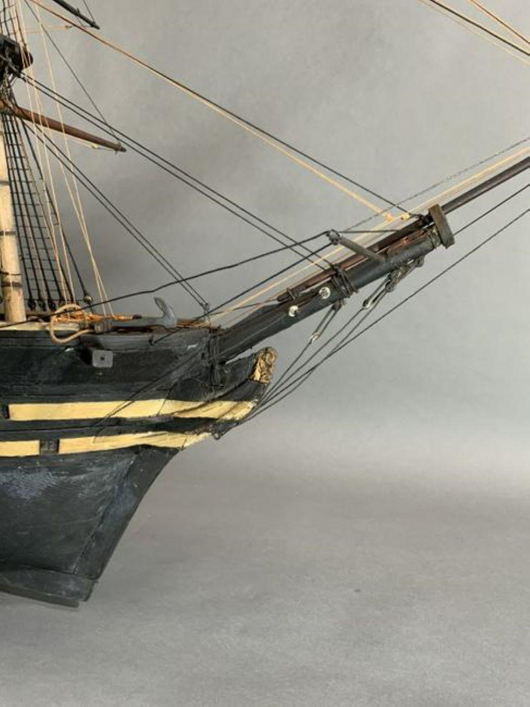 Antikes Schiffsmodell (Spätes 19. Jahrhundert) im Angebot