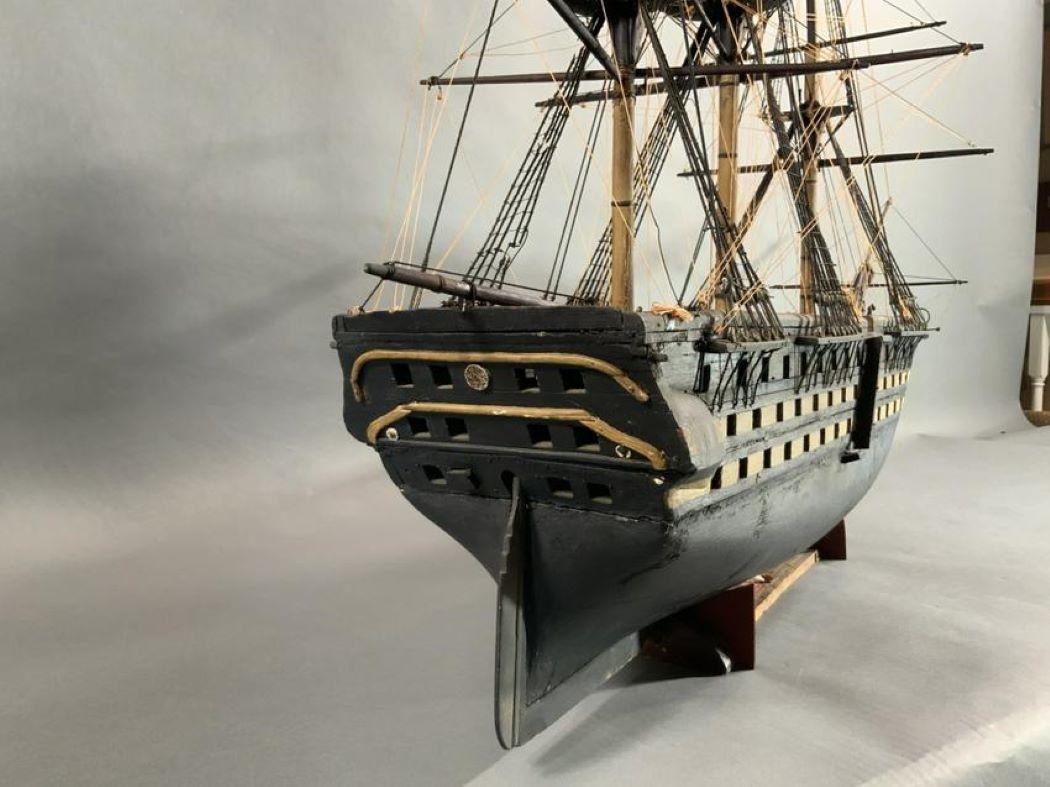 Late 19th Century Antique Ship Model For Sale