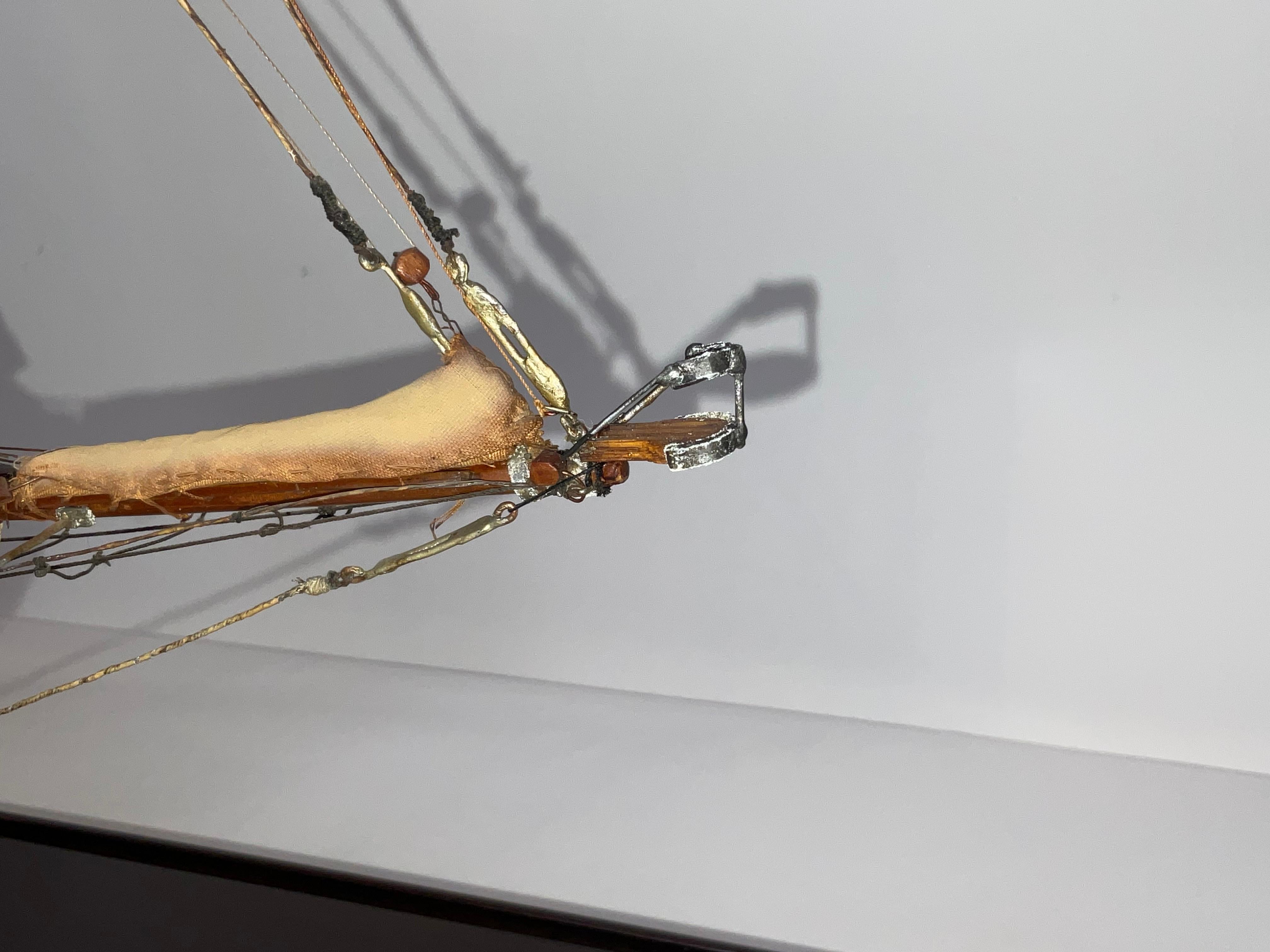 Antique Ship Model of Schooner Yacht Mendham For Sale 2