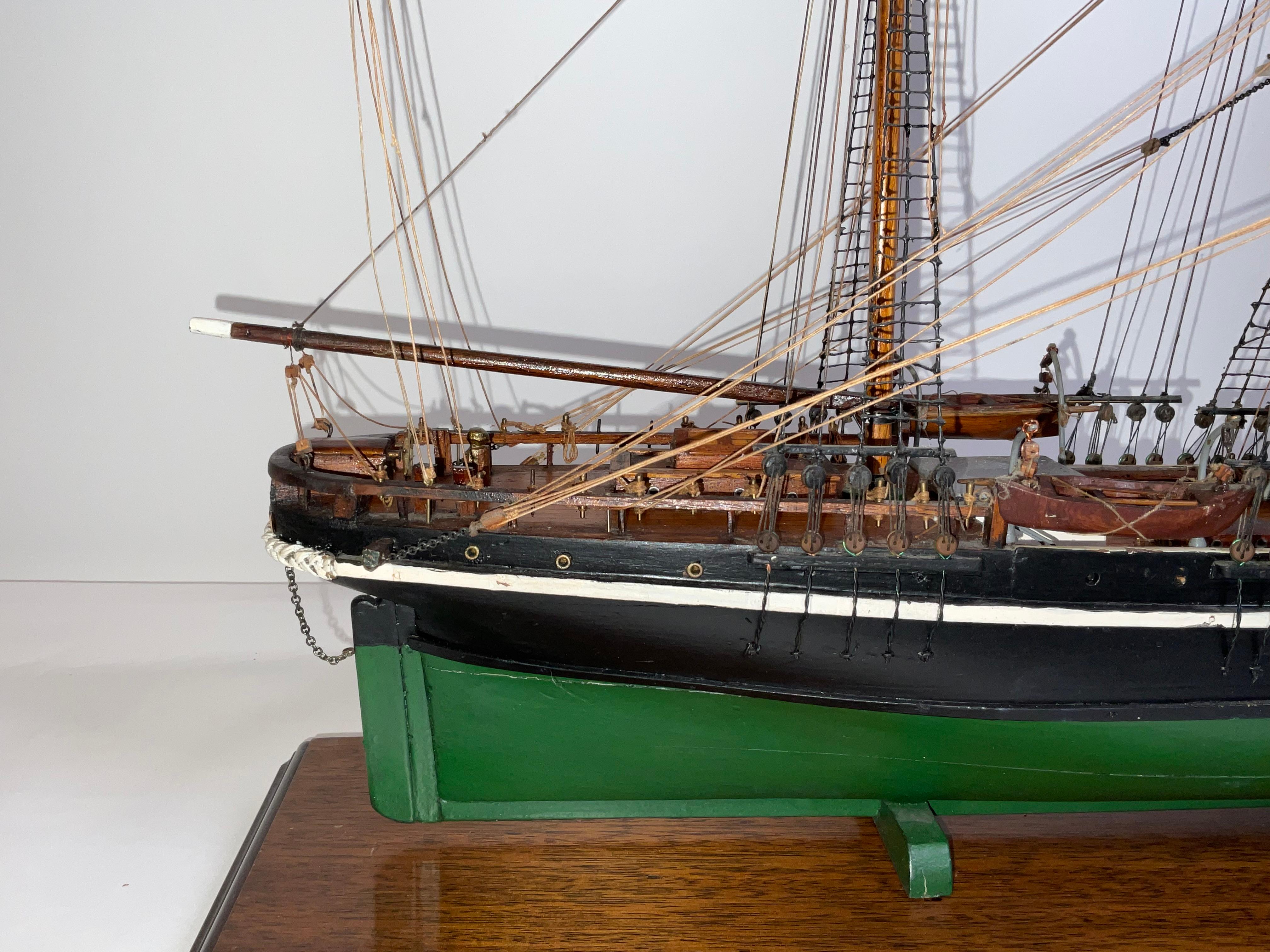 Modello di nave antica della Bark Thalia in vendita 4