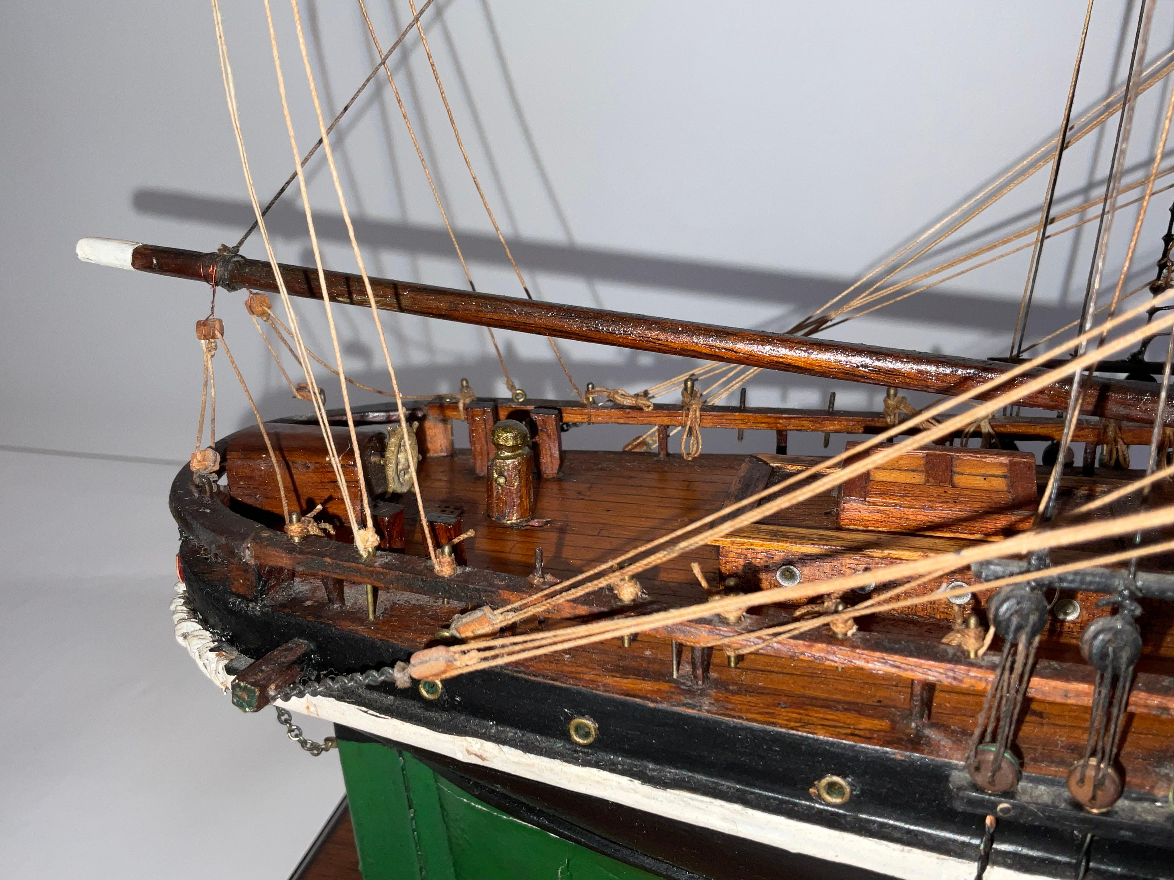 Modello di nave antica della Bark Thalia in vendita 5