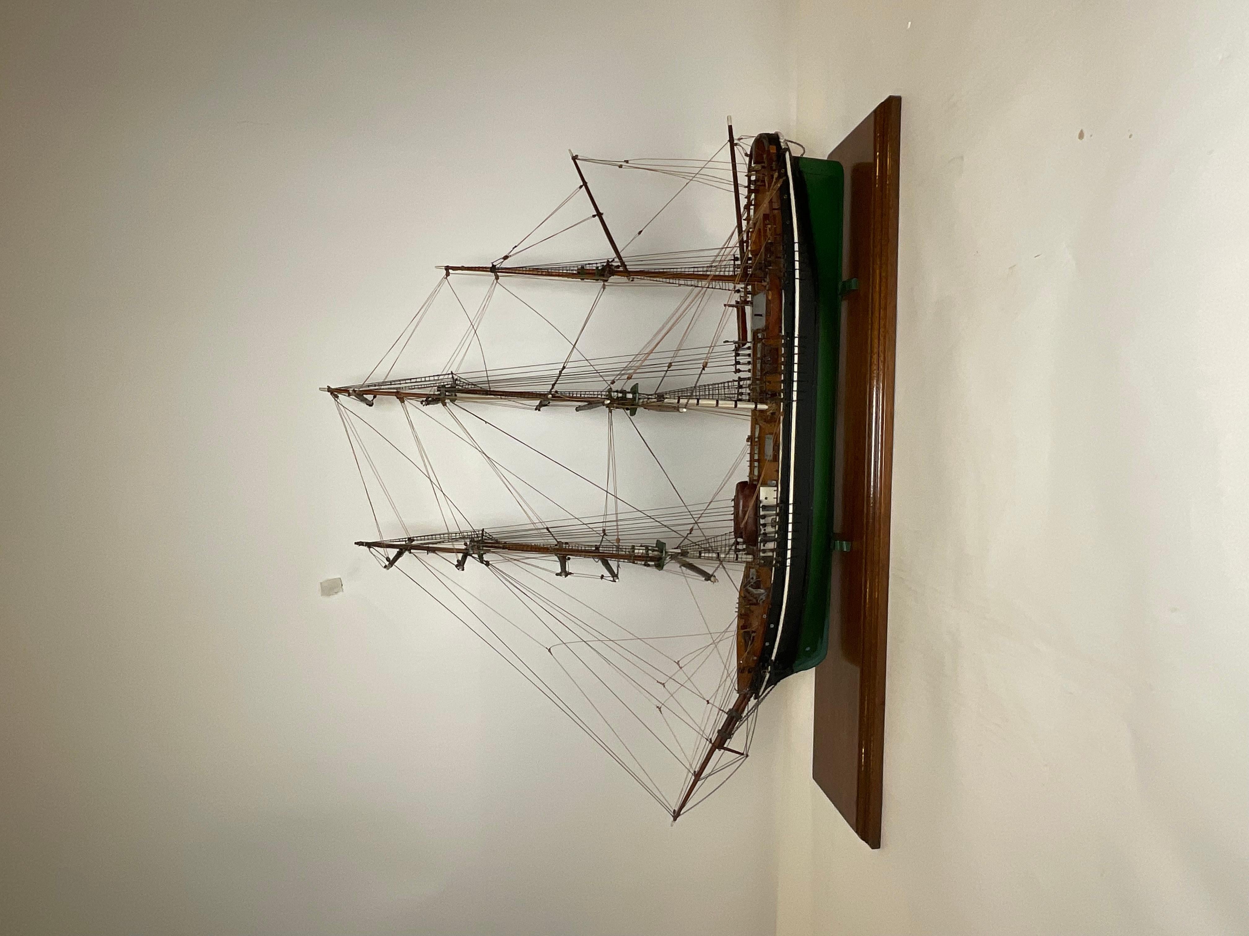 Modello di nave antica della Bark Thalia in vendita 7