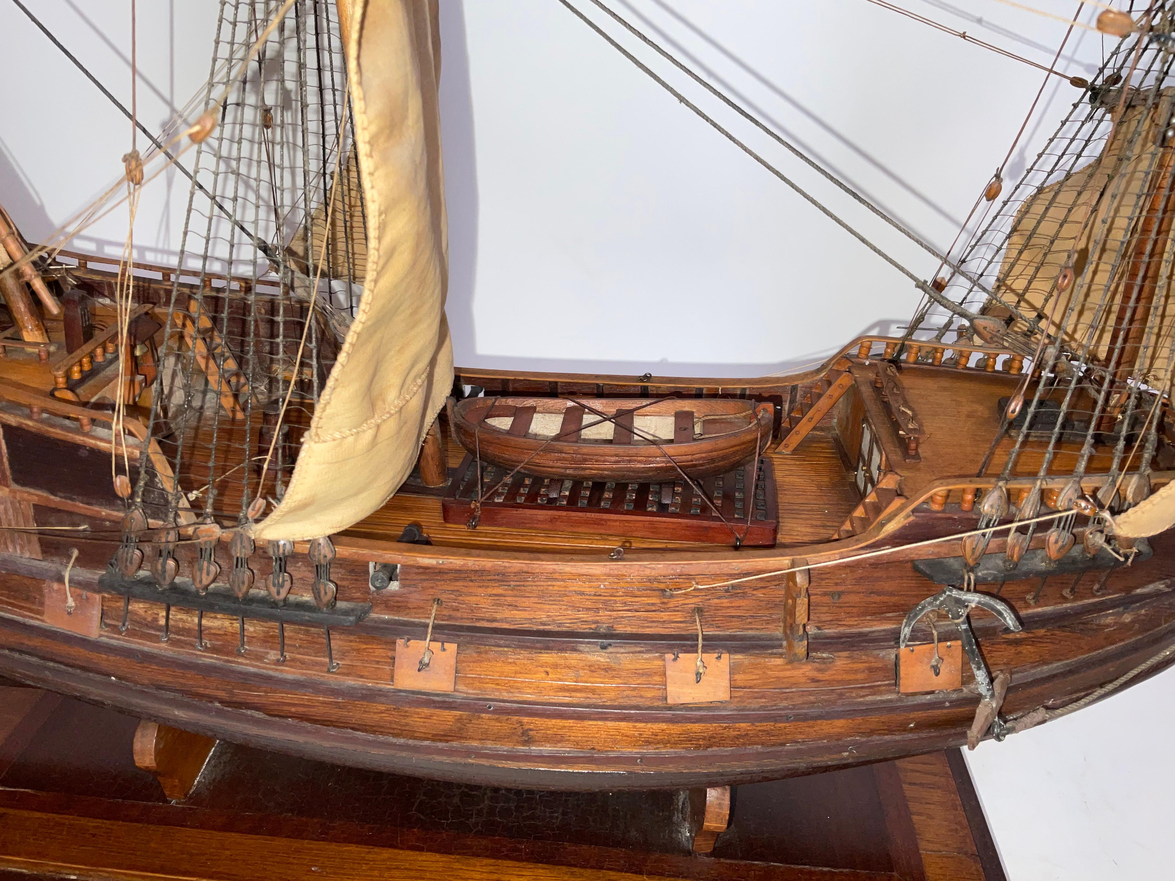 Antique Ship Model of the Mayflower For Sale 2