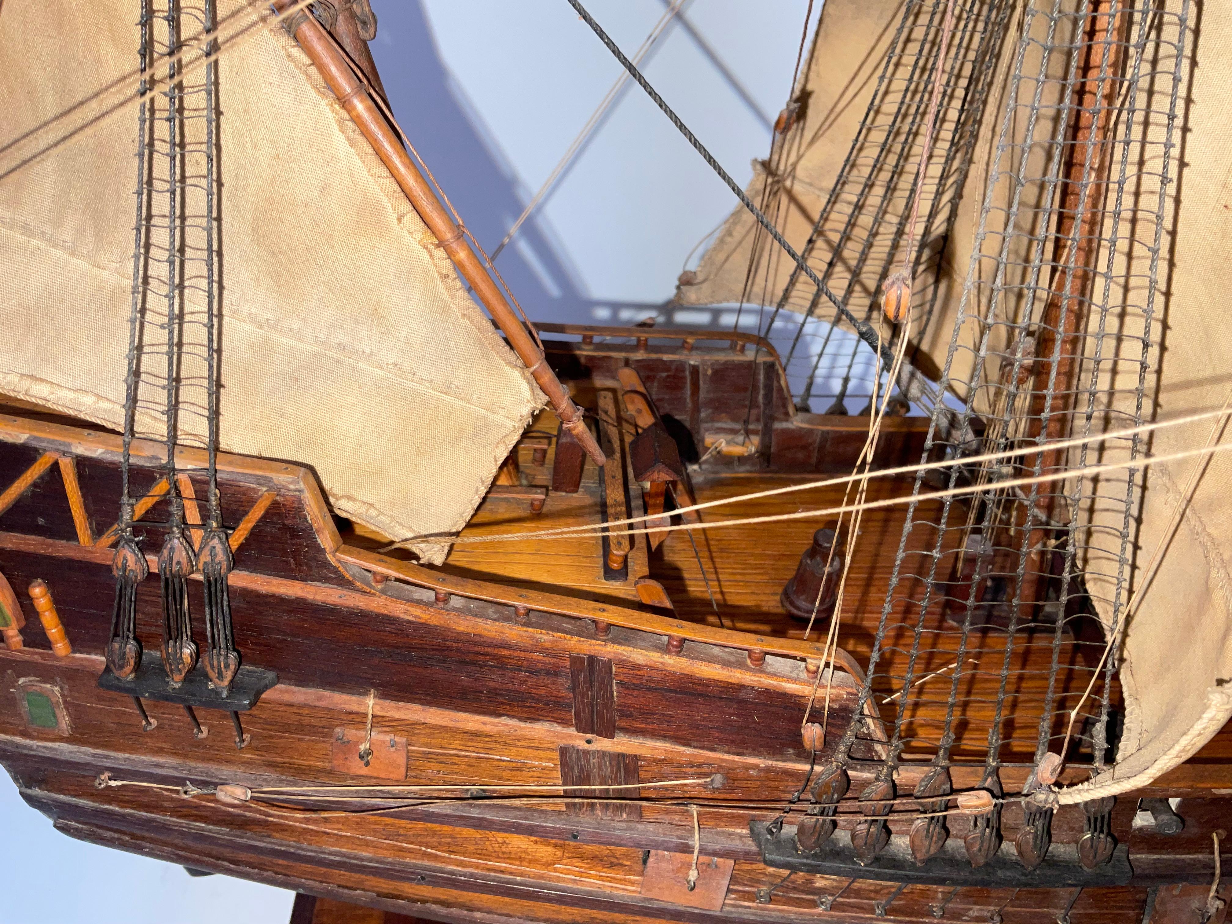 Antique Ship Model of the Mayflower For Sale 3