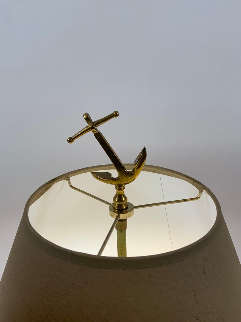 Antique Ships Lantern by Perko Now a Lamp For Sale at 1stDibs