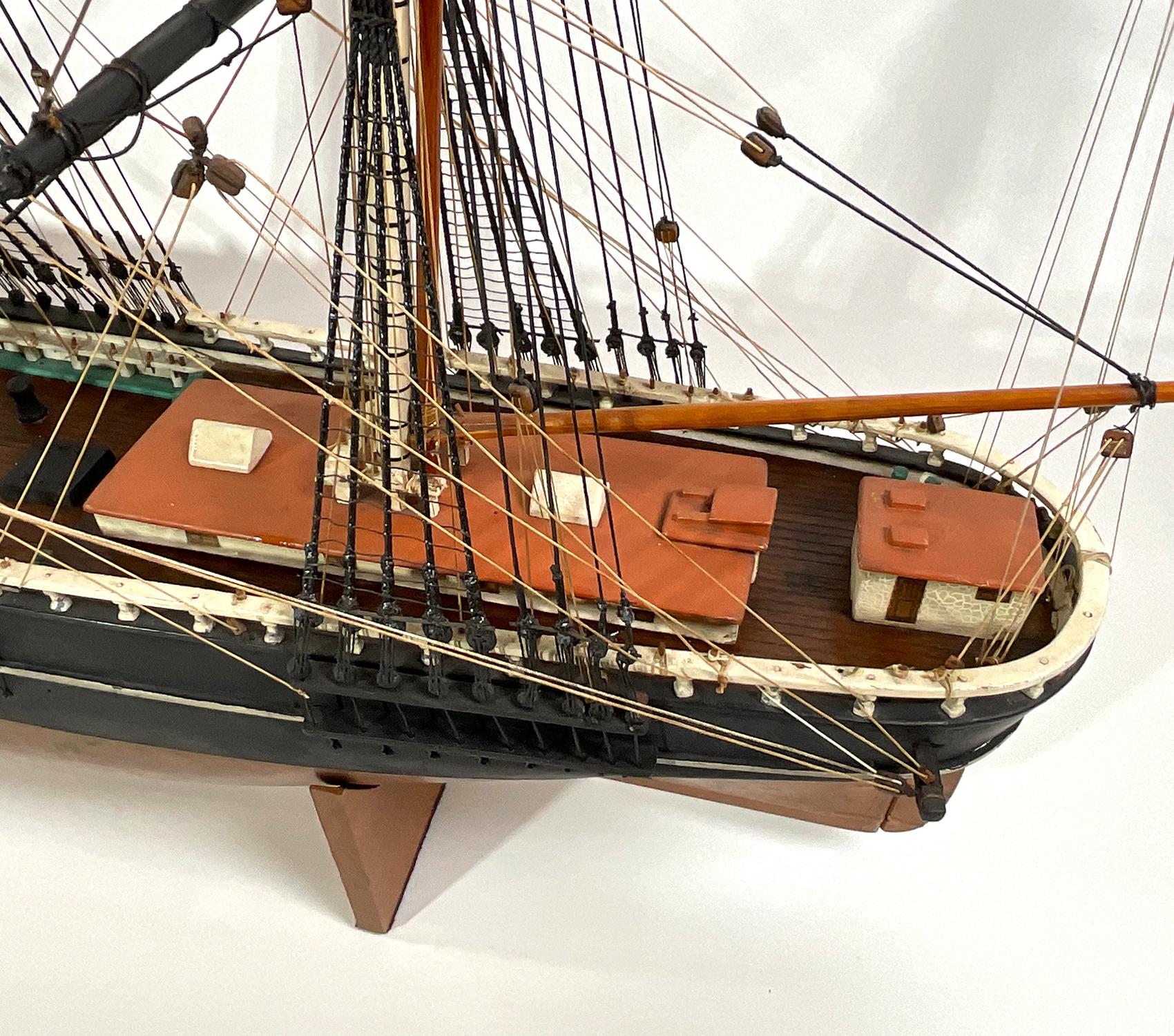 Antikes Schiffsmodell „Sovereign of the Seas“ im Angebot 6