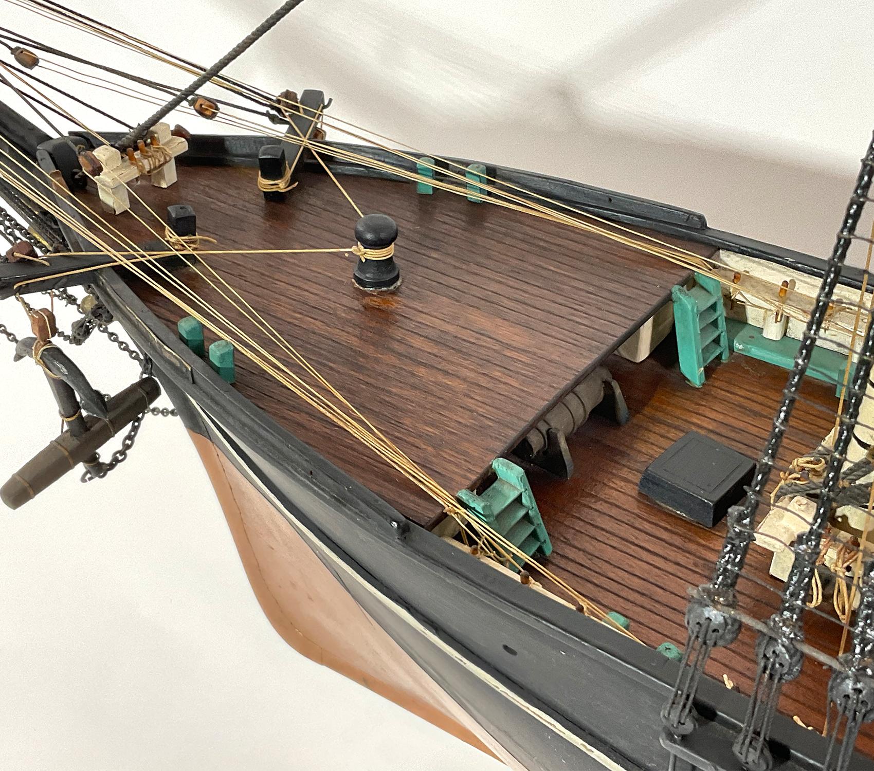 Antikes Schiffsmodell „Sovereign of the Seas“ im Angebot 8