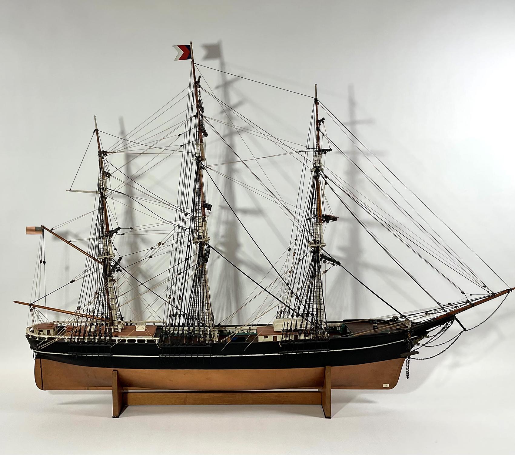 Antique ship model of the Donald Mc Kay Clipper Ship 
