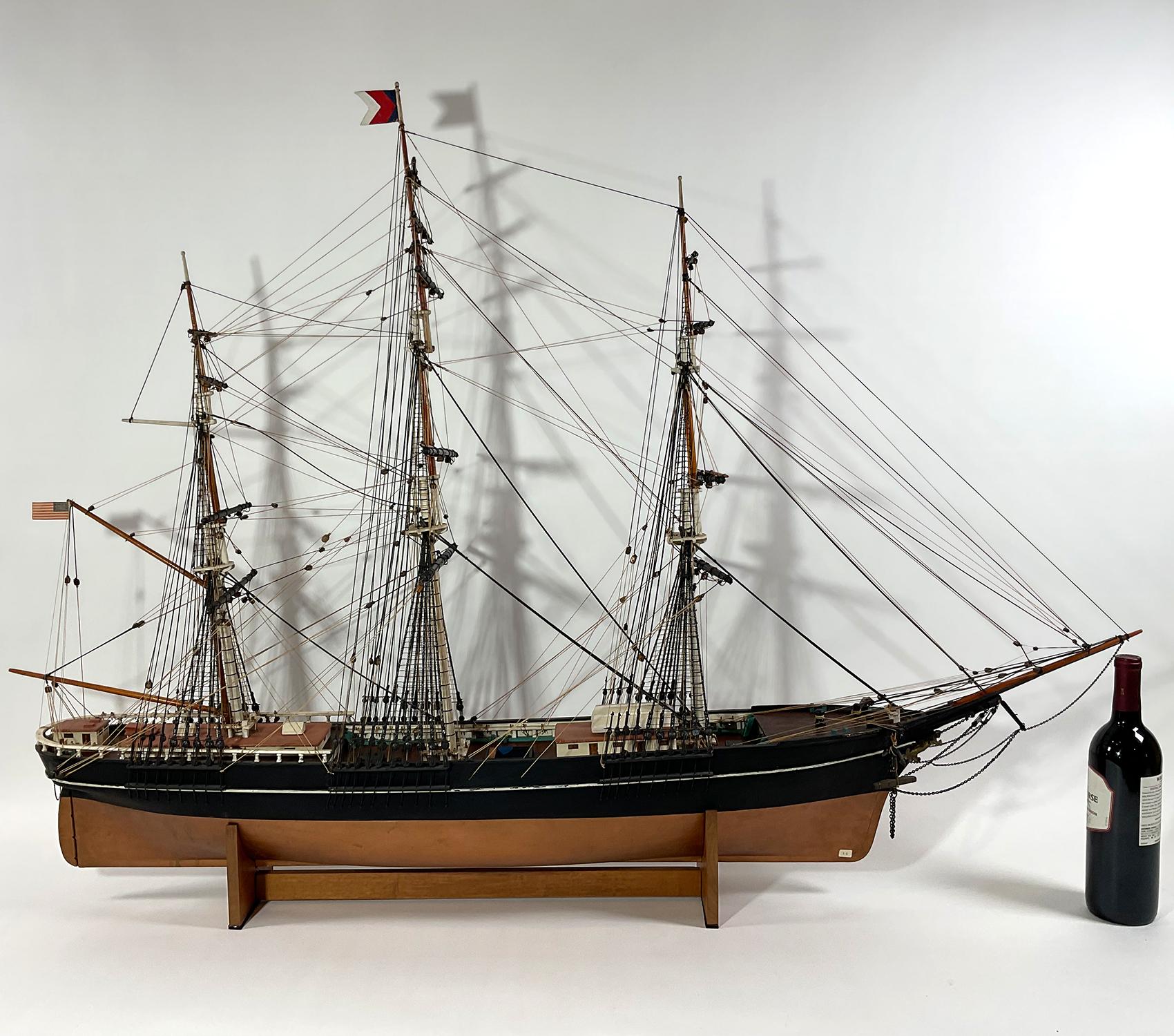 Antikes Schiffsmodell „Sovereign of the Seas“ (amerikanisch) im Angebot