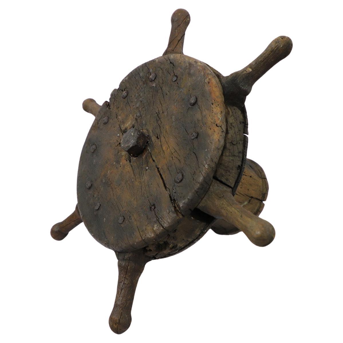 Antique Ships Wheel, circa 1800