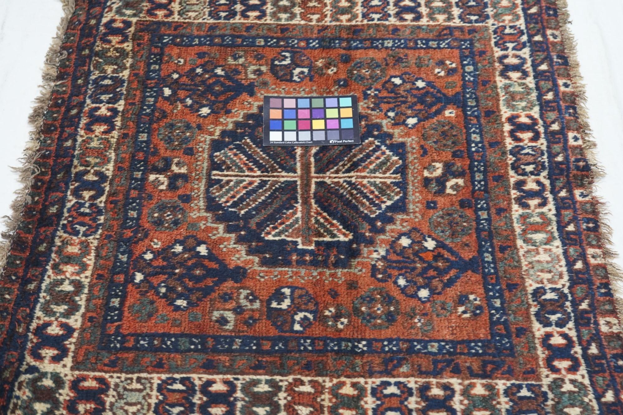 Antique Shiraz Rug For Sale 2