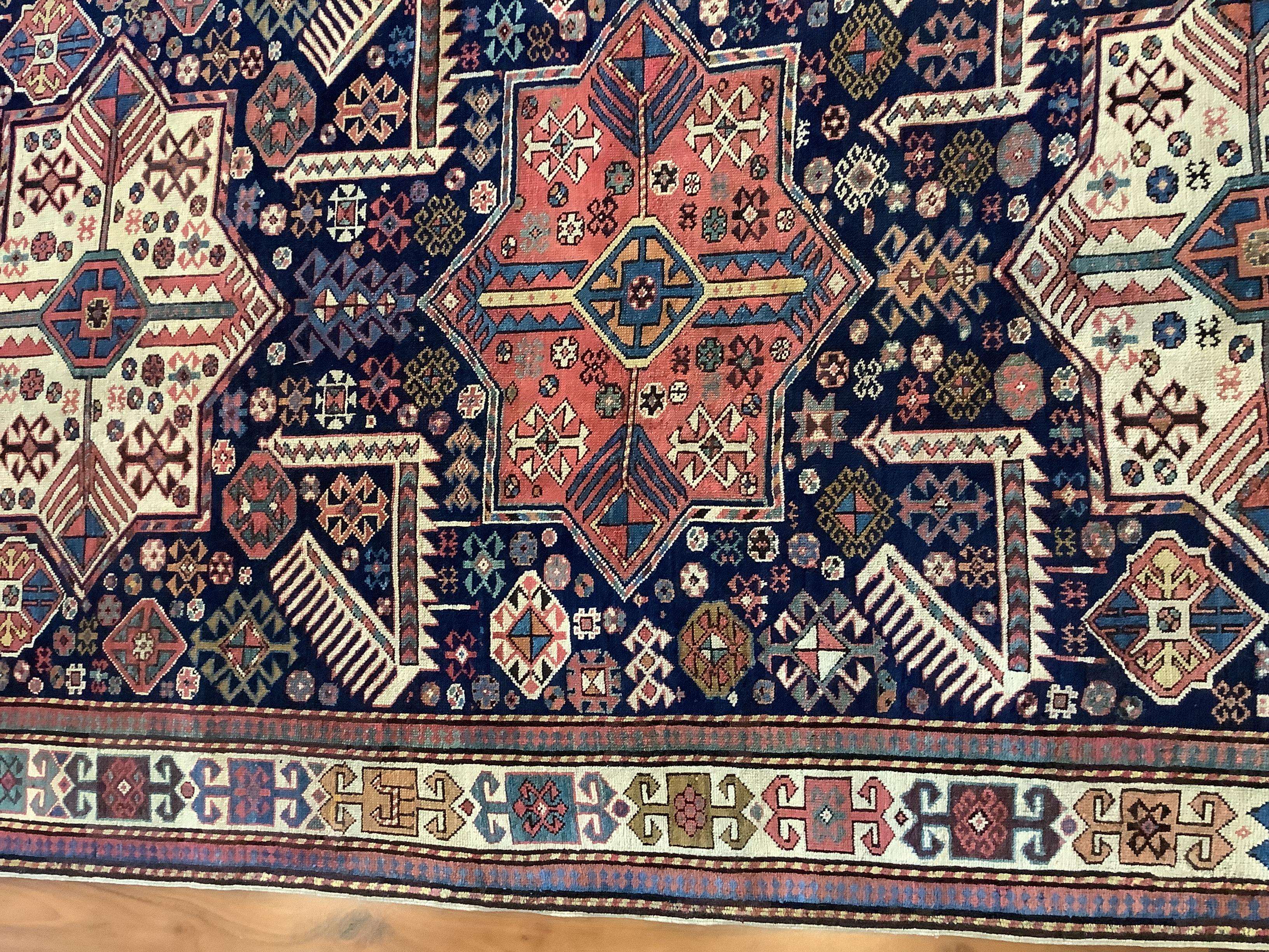 Wool Antique Shirvan Akstafa Rug For Sale