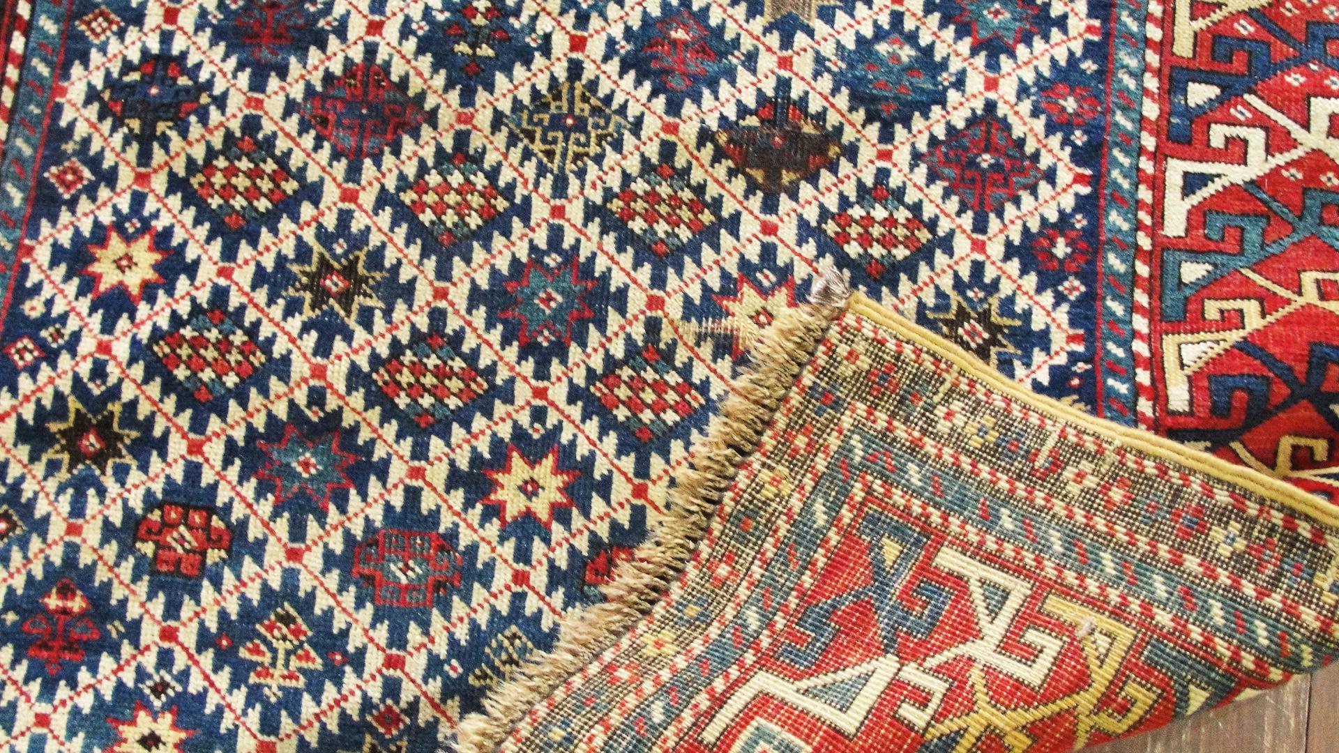 Antiker kaukasischer Shirvan-/Kuba-Teppich, 3