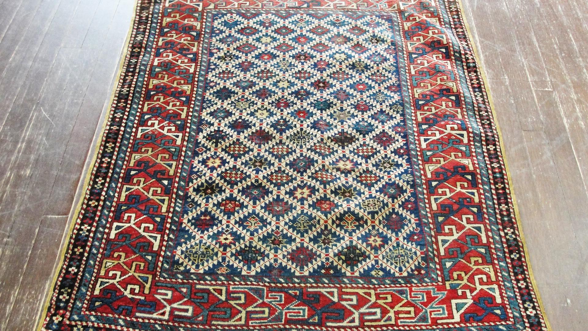 Antiker kaukasischer Shirvan-/Kuba-Teppich, 3