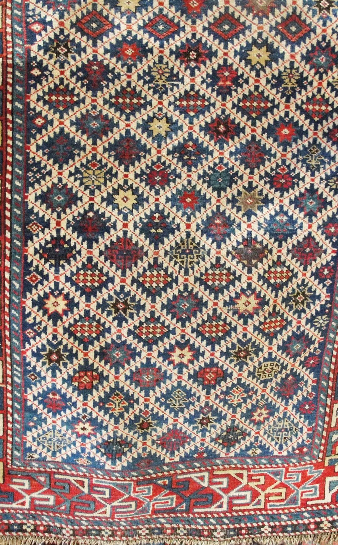 Antiker kaukasischer Shirvan-/Kuba-Teppich, 3