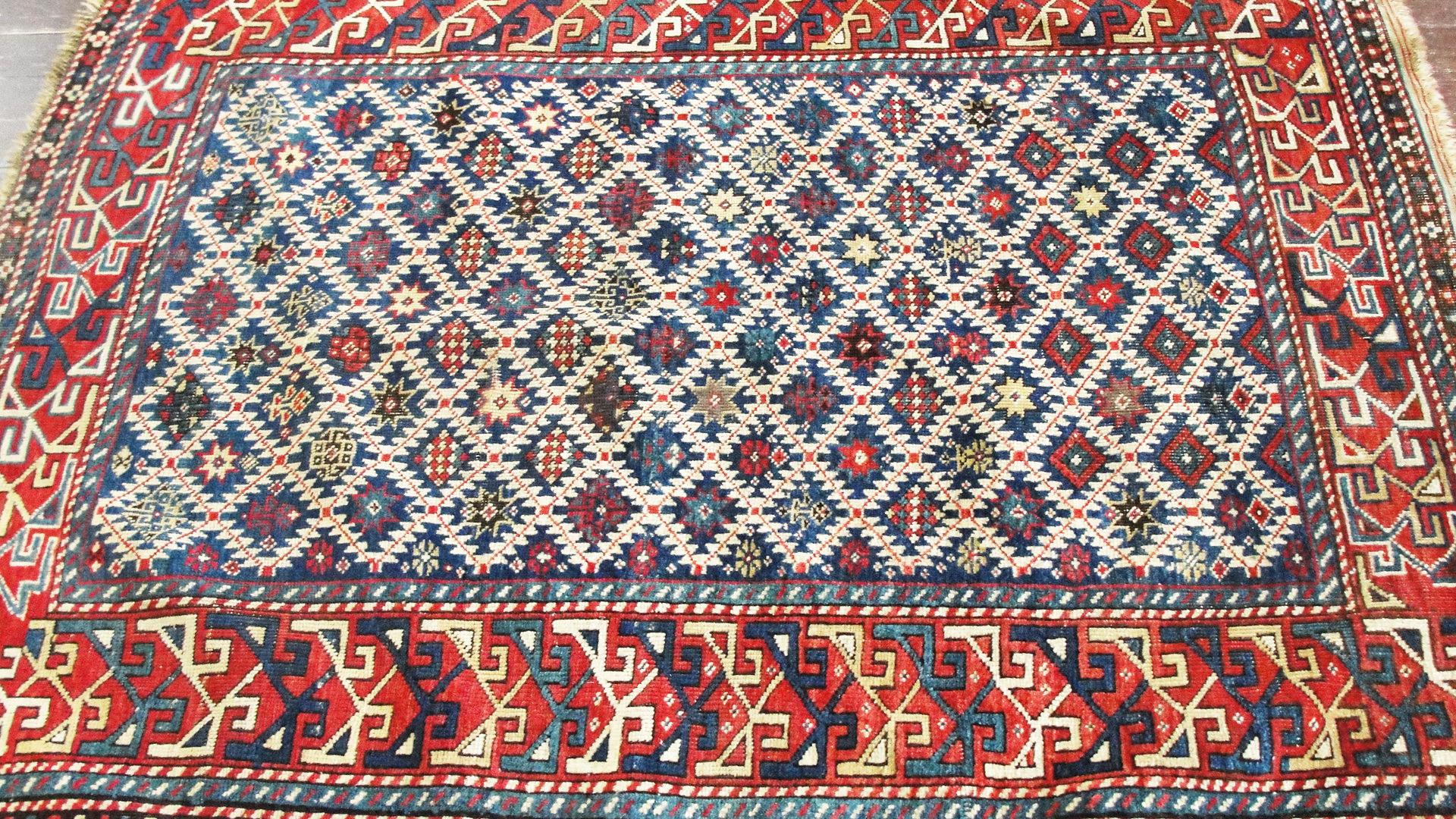 Antiker kaukasischer Shirvan-/Kuba-Teppich, 3
